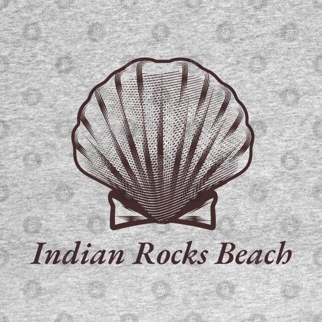 Indian Rock Beach Sunshine in a Beach with a Modest Shell Island and River T-shirt by AbsurdStore